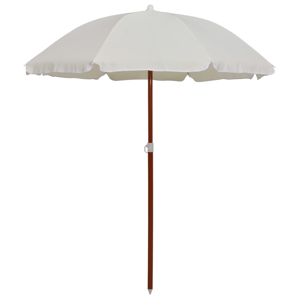 Parasol Met Stalen Paal Kleurig