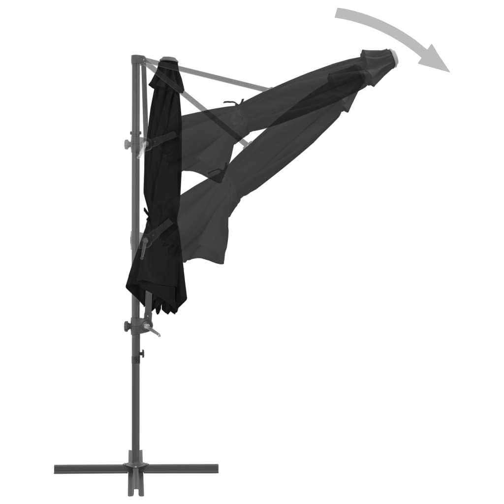 Zweefparasol Met Stalen Paal 300 Cm