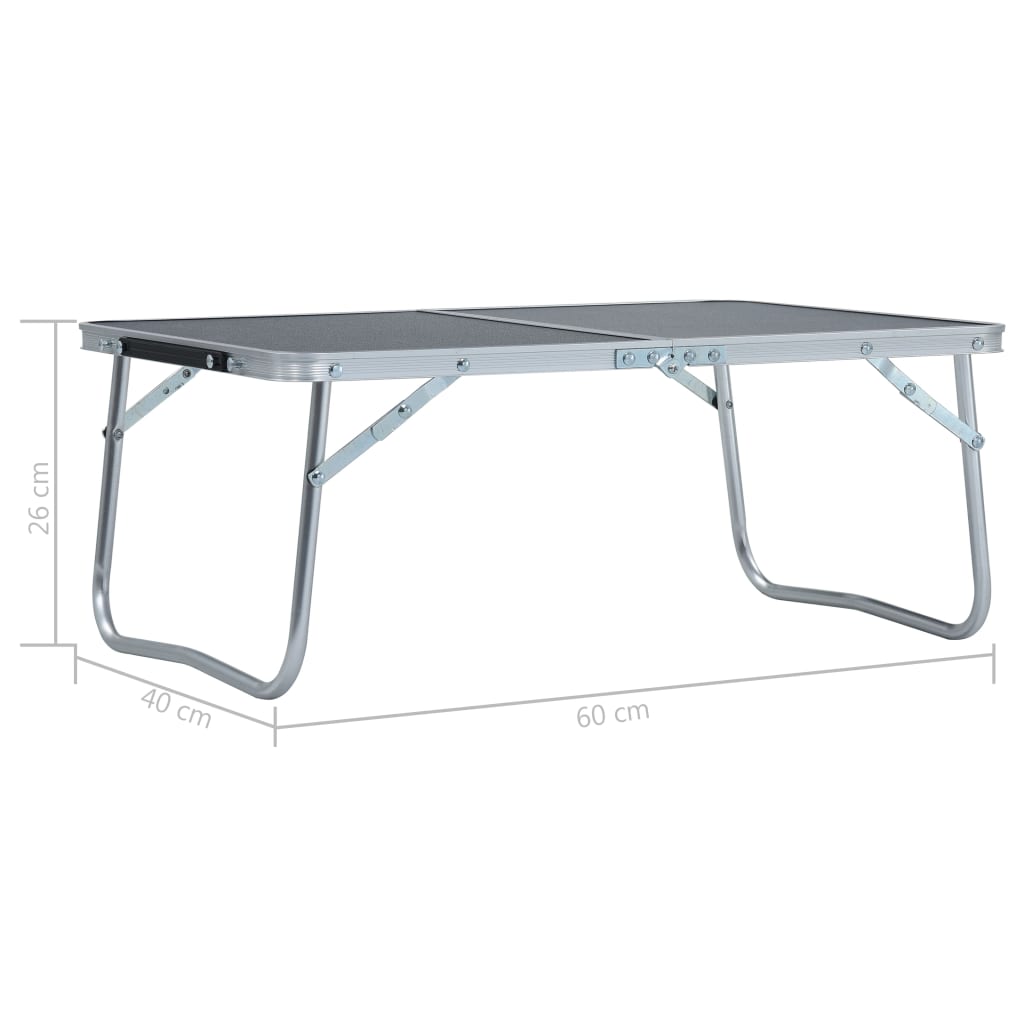 Campingtafel Inklapbaar 60X40 Cm Aluminium