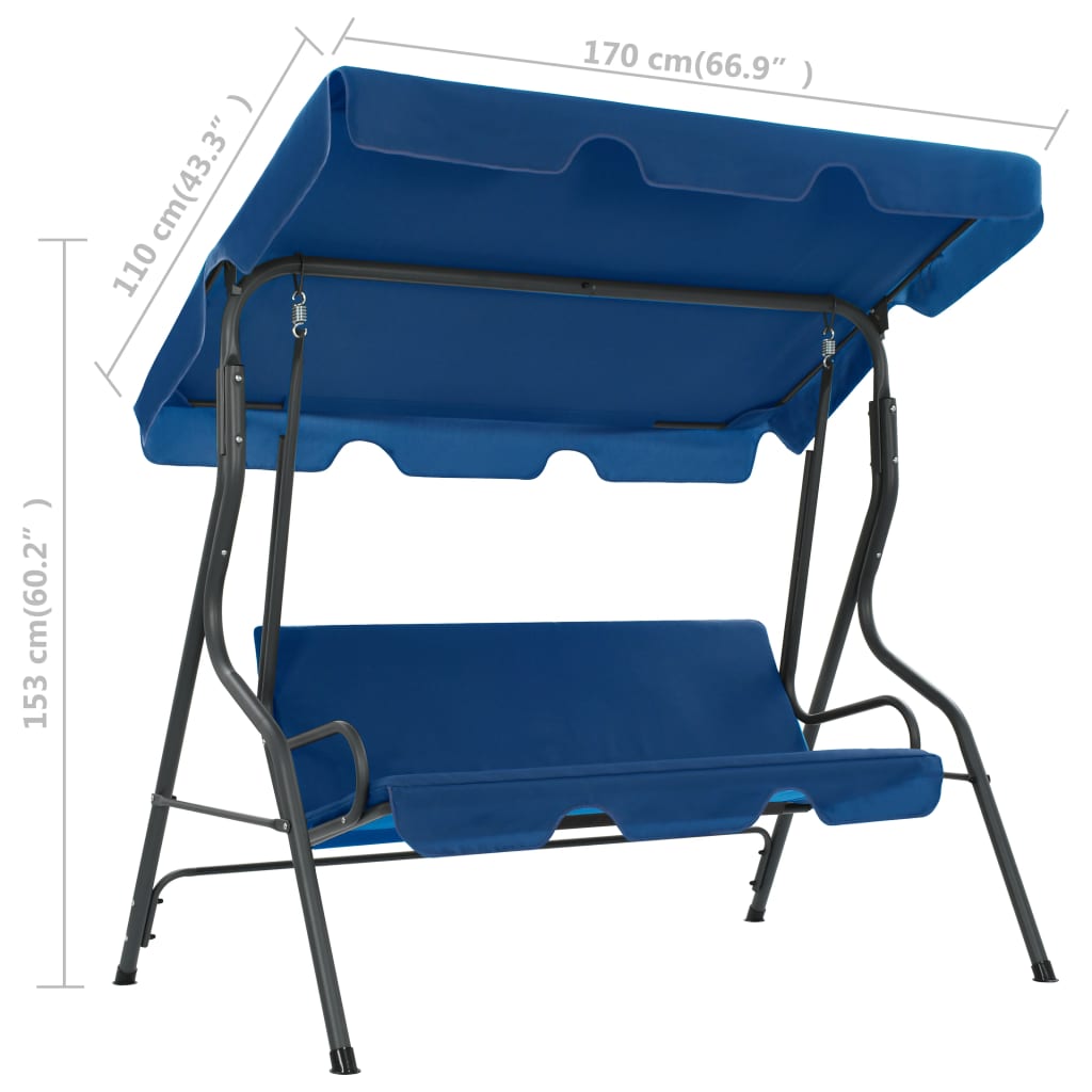 Schommelbank 170X110X153 Cm Stof