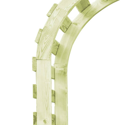 Pergola 130X60X230 Cm Geïmpregrd Grenenhout