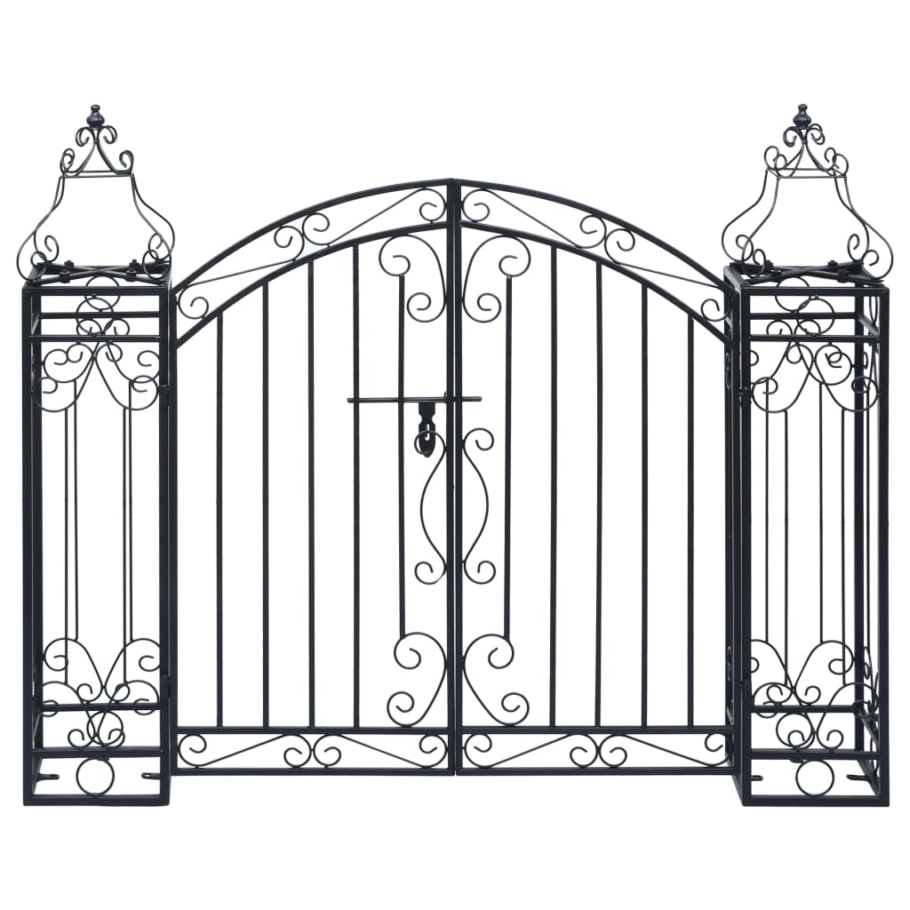 Poort Decoratief 122X20,5X100 Cm Smeedijzer