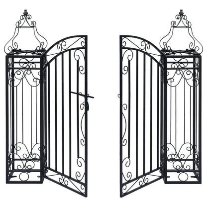 Poort Decoratief 122X20,5X100 Cm Smeedijzer