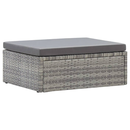 Tuinbed Met Luifel Poly Rattan Gemengd