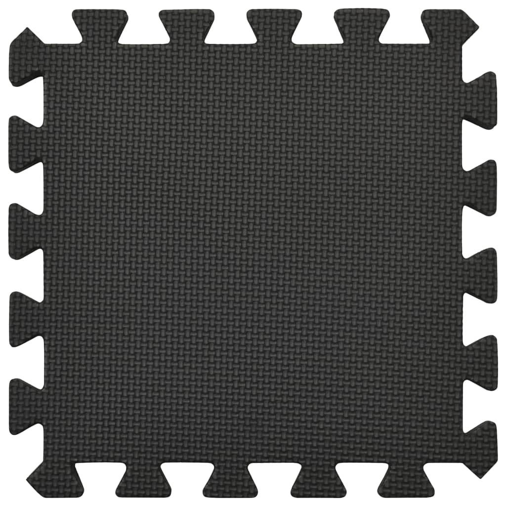 54X Vloermatten 4,86 ㎡ Eva-Schuim Zwart