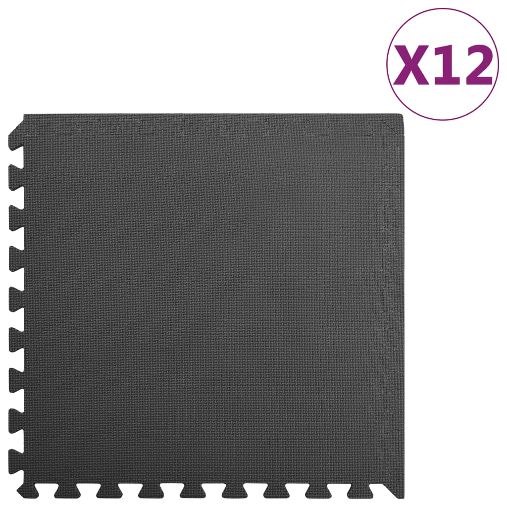 Vloermatten 24 St 8,64 ㎡ Eva-Schuim