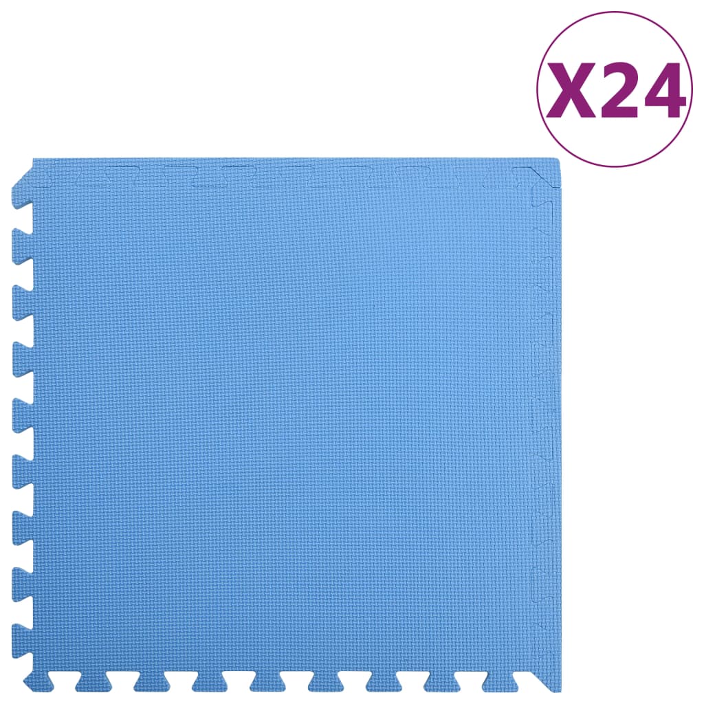 Vloermatten 24 St 8,64 ㎡ Eva-Schuim