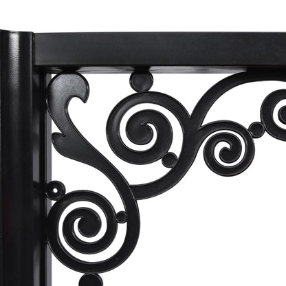 Kerstwandlamp Met Led-Lampjes En Kerstman 40X27X45 Cm Rood Zwart En Rood