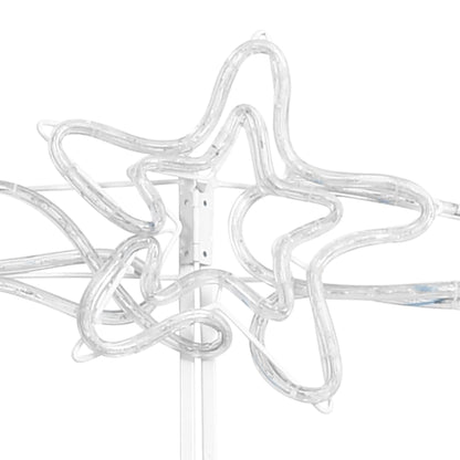 Kerstdecoratie Kerststal 240 Led's 116X41X87 Cm Koudwit