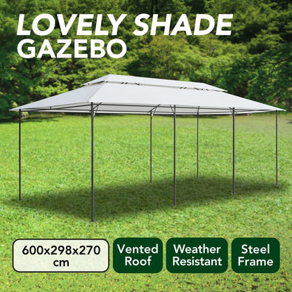 Prieel 180G/M² 600X298X270 Cm Wit Blauw