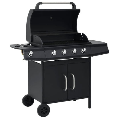 Gasbarbecue 4+1 Kookzone Roestvrij Staal Kleurig