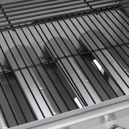Gasbarbecue 4+1 Kookzone Roestvrij Staal Kleurig