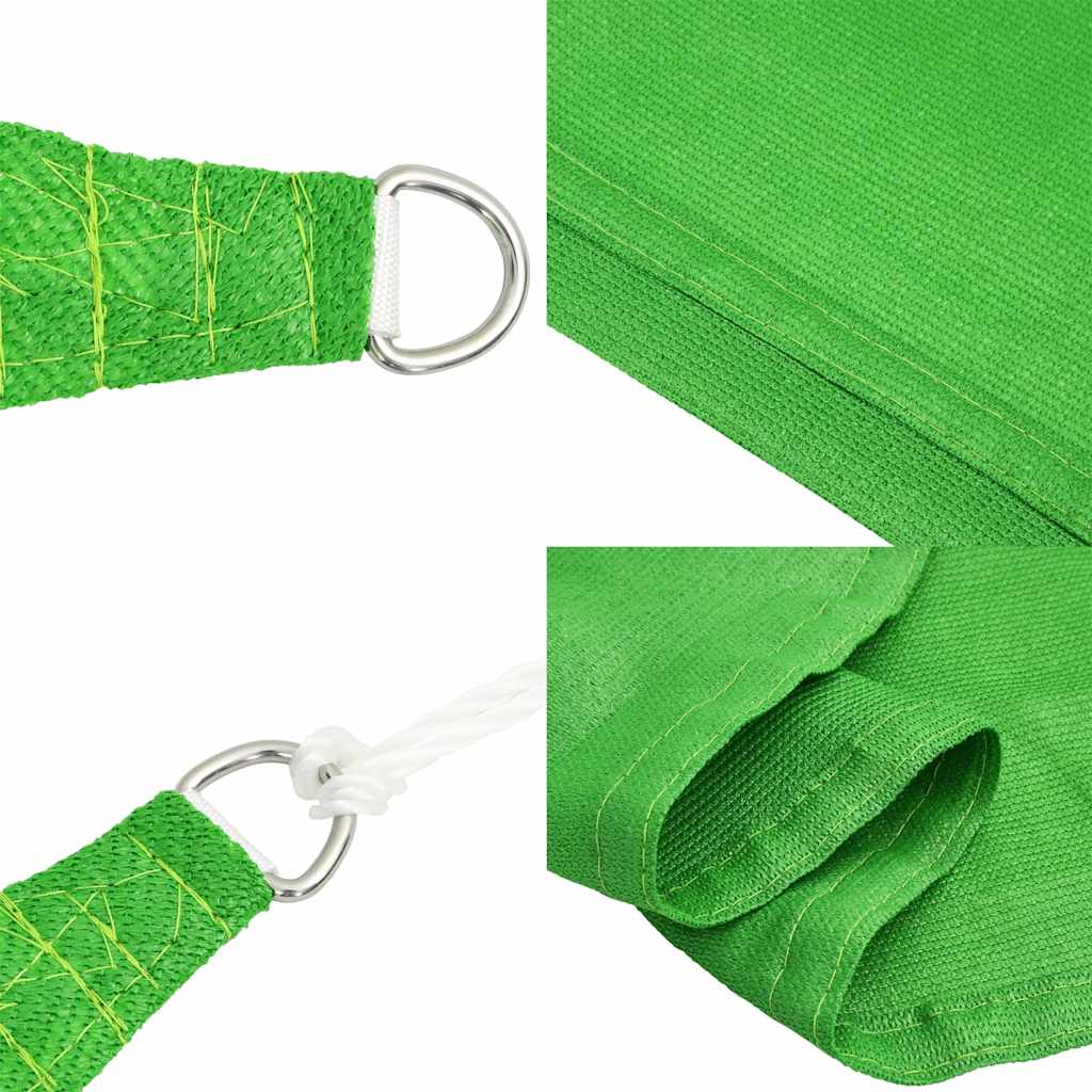 Zonnezeil Trapezium 160 G/M² Hdpe Lichtgroen