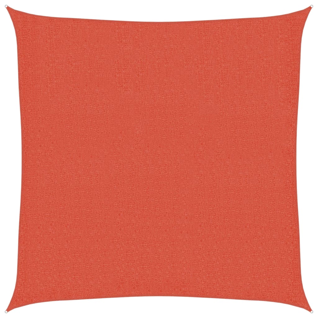 Zonnezeil 160 G/M² Vierkant 2,5X2,5 M Hdpe Kleurig Terracotta