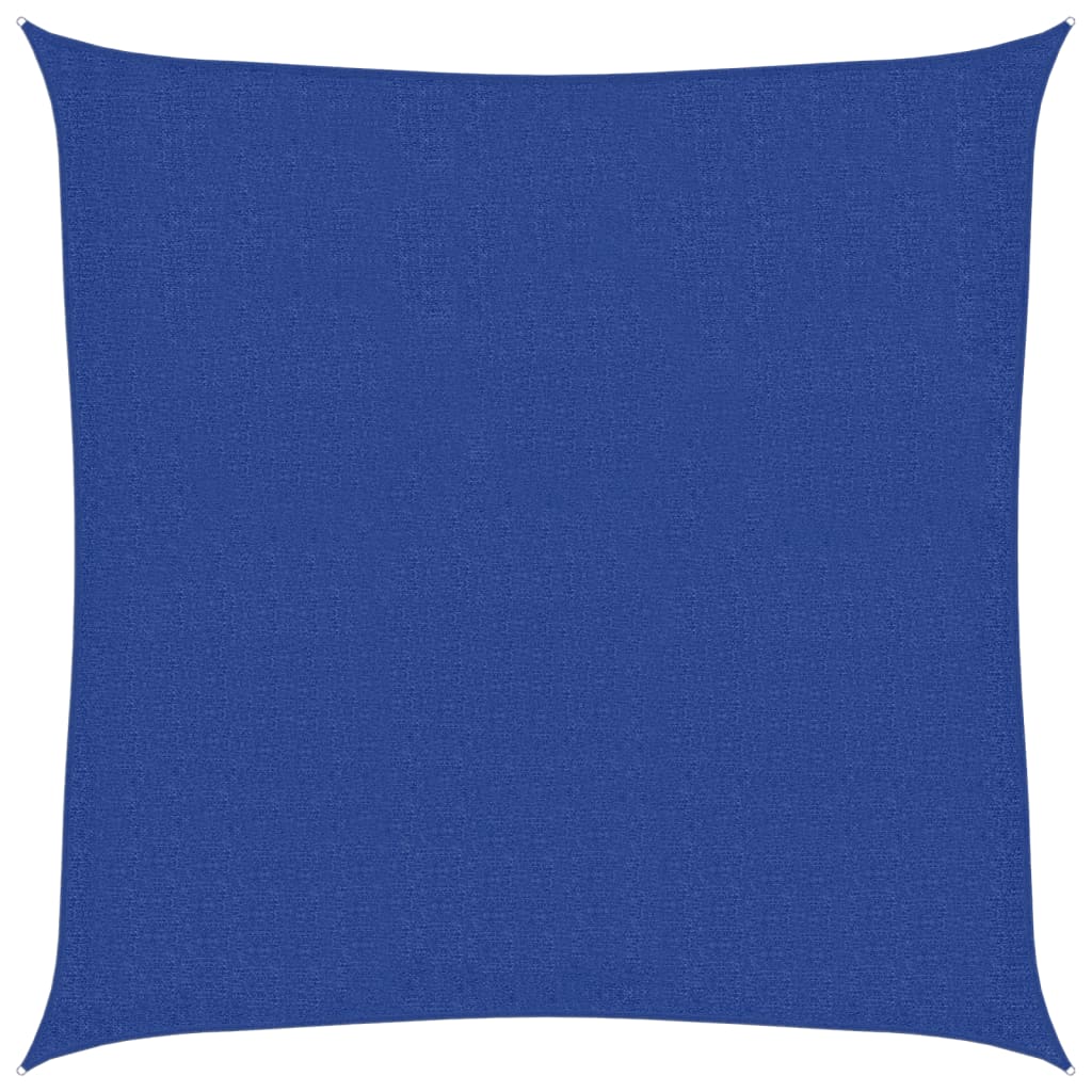 Zonnezeil 160 G/M² Vierkant 3,6X3,6 M Hdpe Blauw