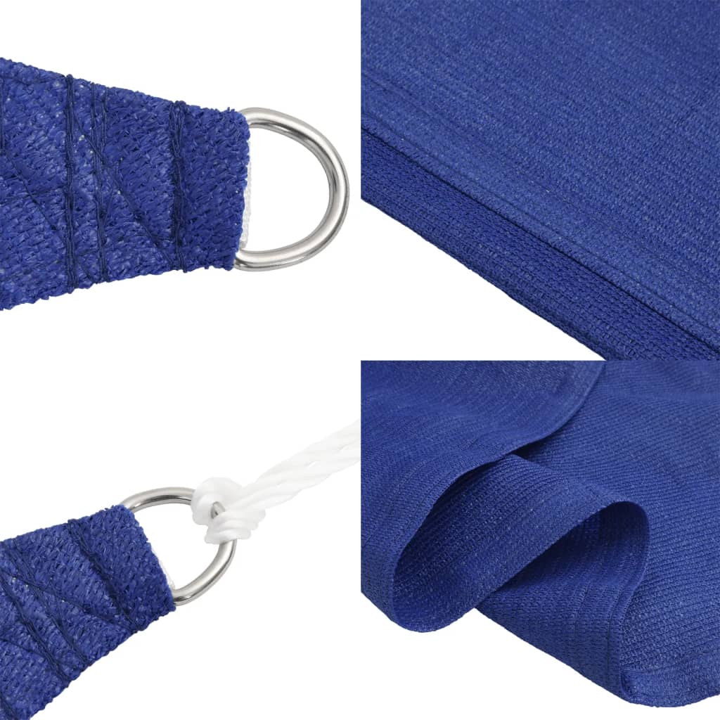 Zonnezeil 160 G/M² Vierkant 3,6X3,6 M Hdpe Blauw