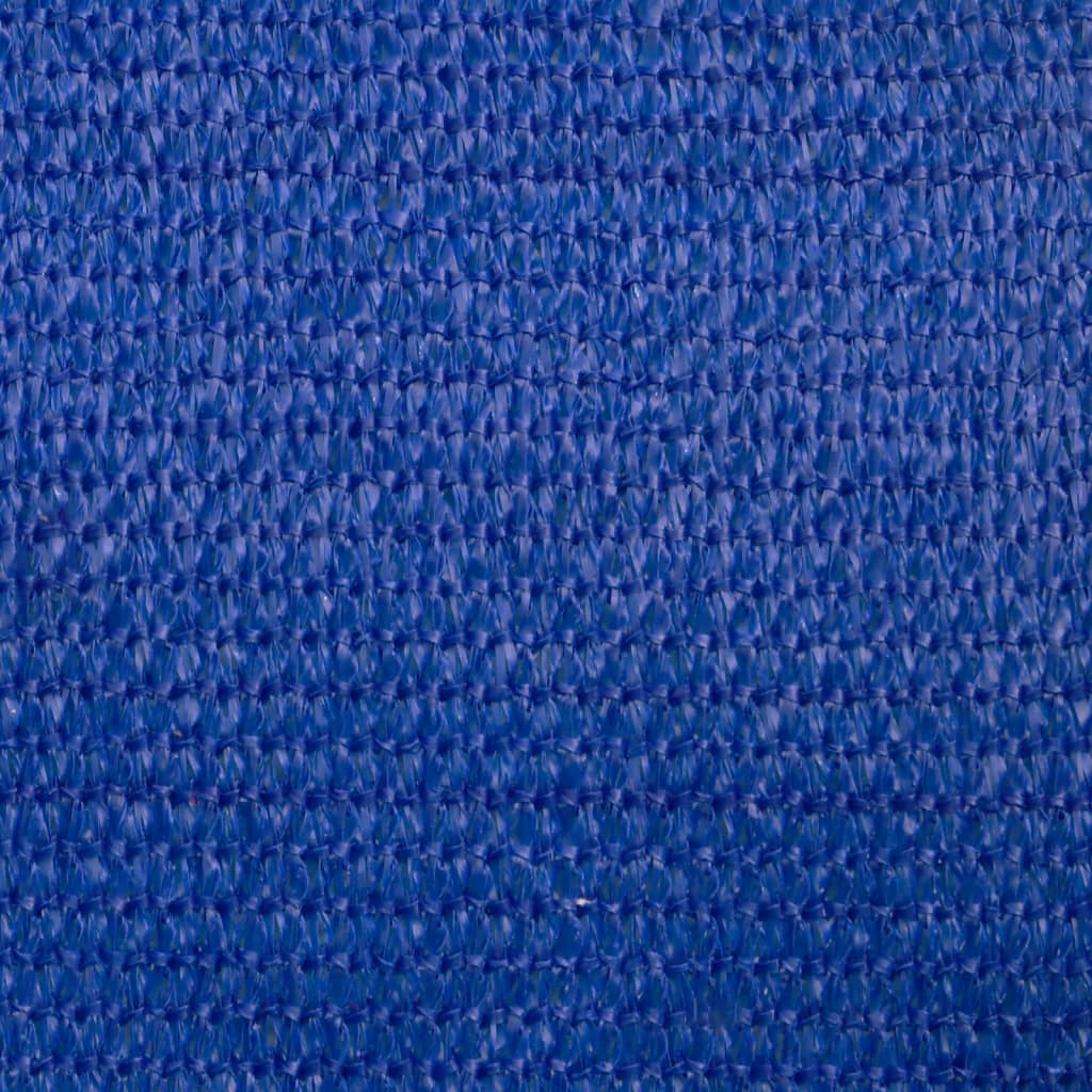 Zonnezeil 160 G/M² Vierkant 3,6X3,6 M Hdpe Blauw