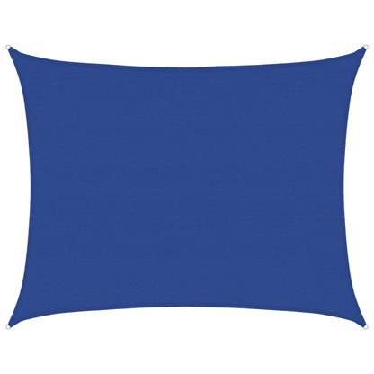 Zonnezeil 160 G/M² Rechthoekig Hdpe Blauw