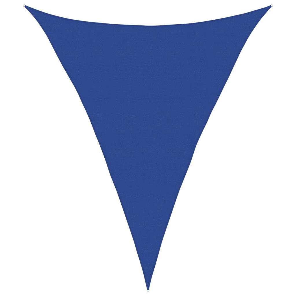 Zonnezeil 160 G/M² Driehoekig Hdpe Blauw