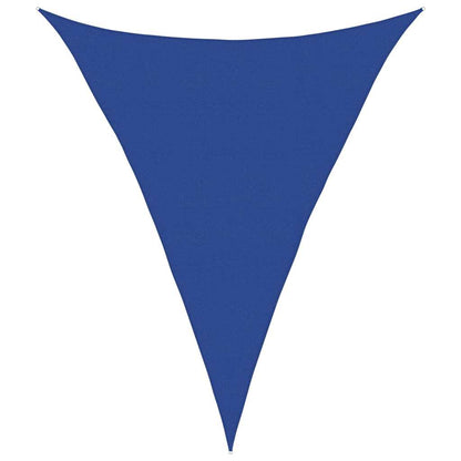 Zonnezeil 160 G/M² Driehoekig Hdpe Blauw