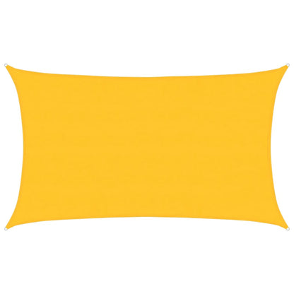 Zonnezeil 160 G/M² Rechthoekig Hdpe Geel