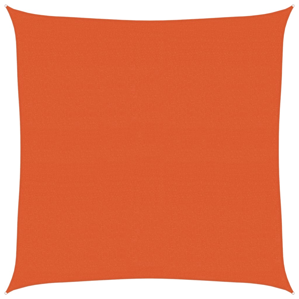 Zonnezeil 160 G/M² Vierkant 4,5X4,5 M Hdpe Oranje