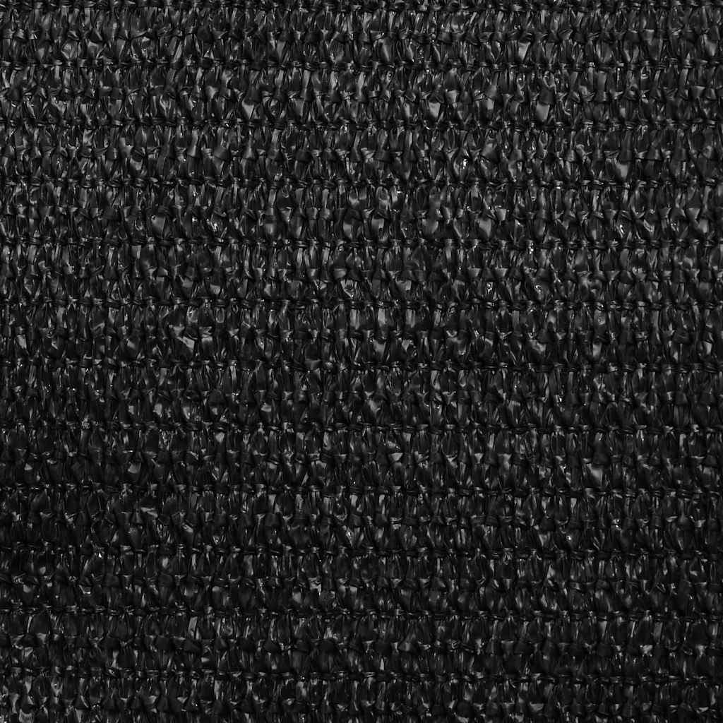 Zonnezeil 160 G/M² Driehoekig Hdpe Zwart