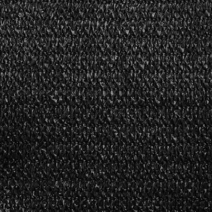 Zonnezeil 160 G/M² Trapezium Hdpe Zwart