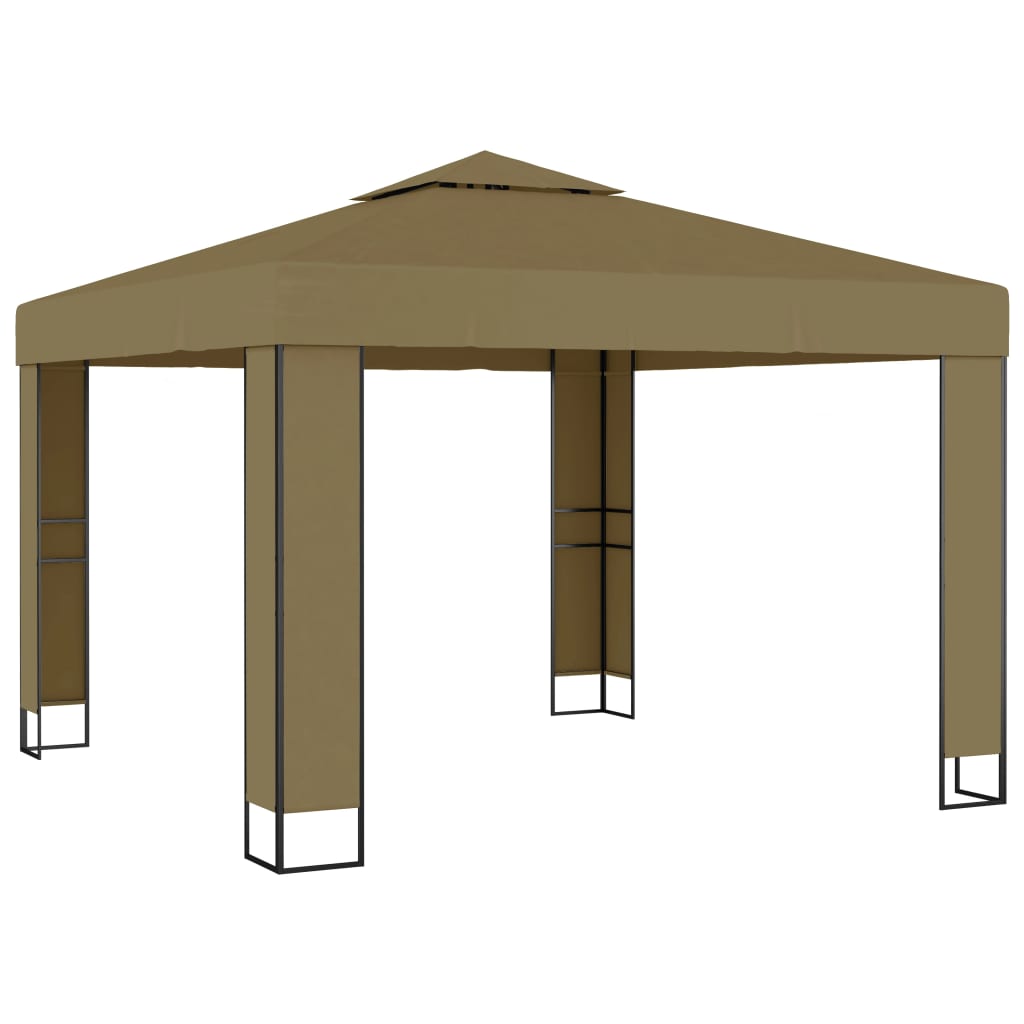 Prieel Met Dubbel Dak 180 G/M² 3X3X2,7 M