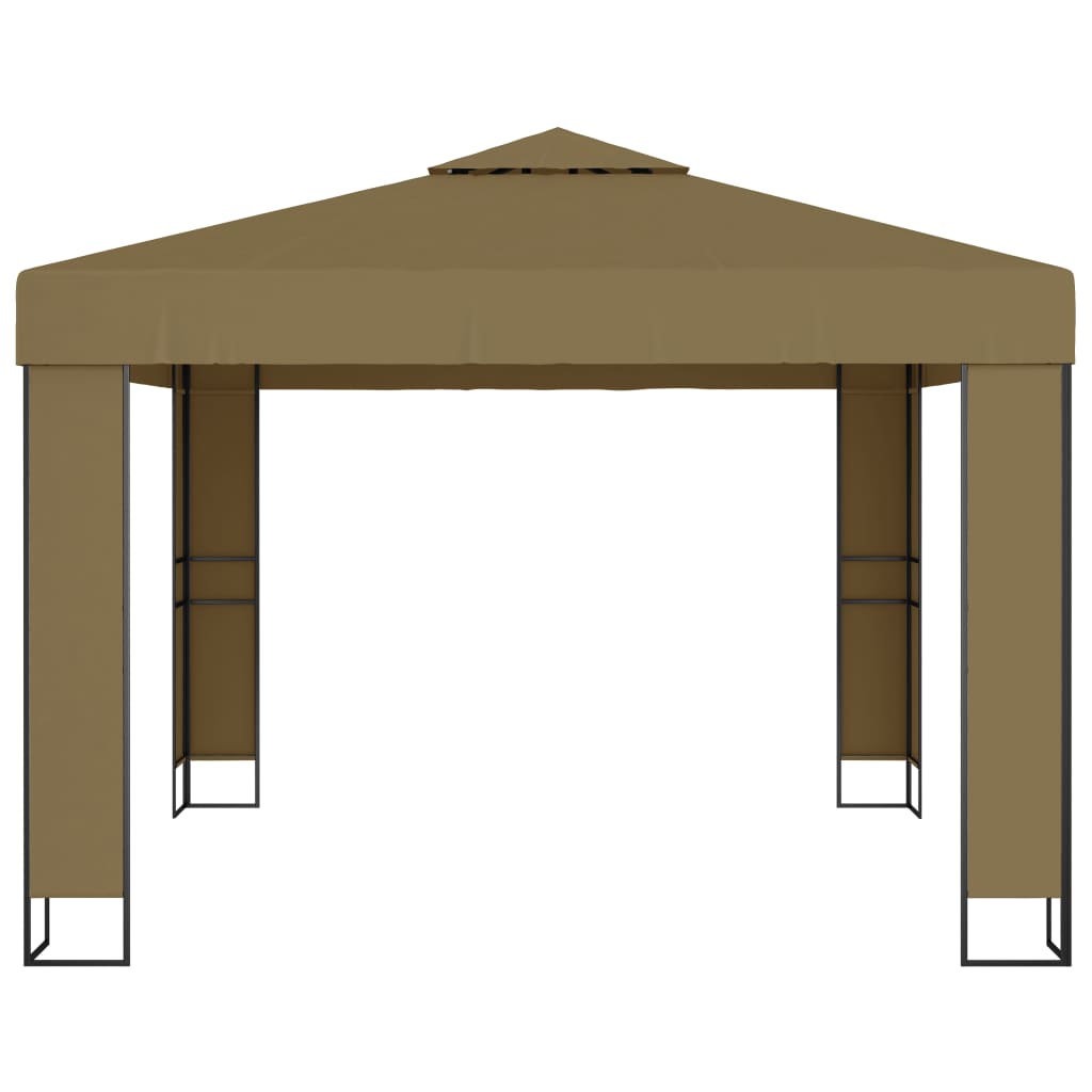 Prieel Met Dubbel Dak 180 G/M² 3X3X2,7 M