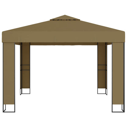 Prieel Met Dubbel Dak 180 G/M² 3X3X2,7 M