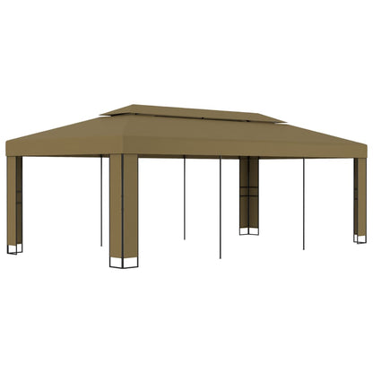 Prieel Met Dubbel Dak 180 G/M² 3X3X2,7 M