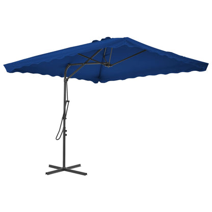 Parasol Met Stalen Paal 250X250 Cm Groen