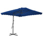 Parasol Met Stalen Paal 250X250 Cm Groen
