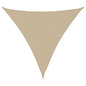 Zonnezeil 100% Polyester Oxford Beige
