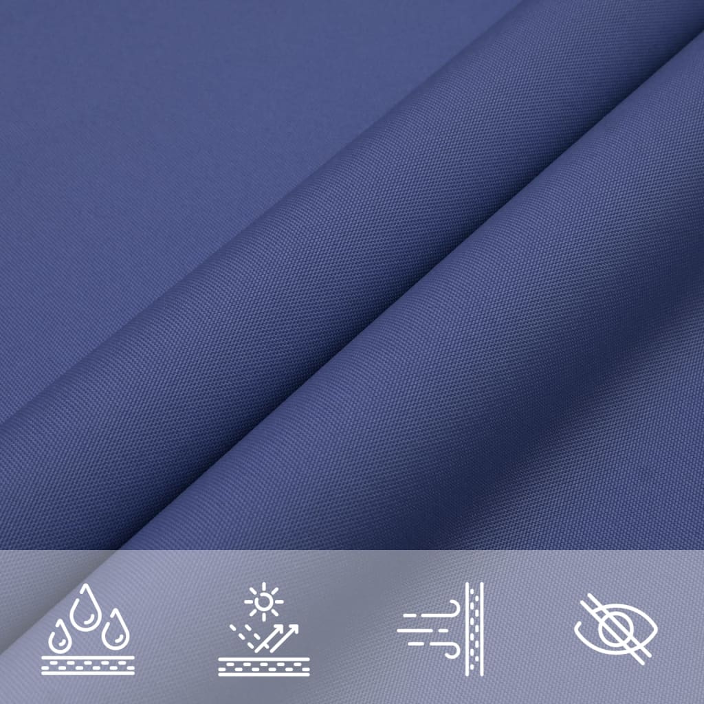 Zonnescherm Rechthoekig Oxford Stof Blauw