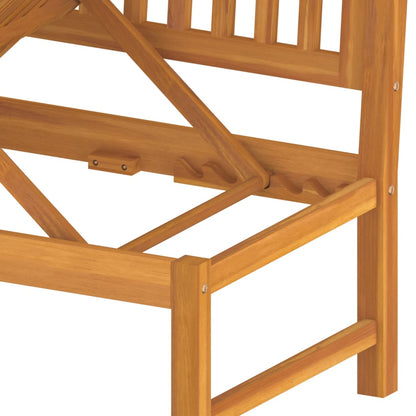 Dagbed Met Kussen 200X60X75 Cm Massief Acaciahout