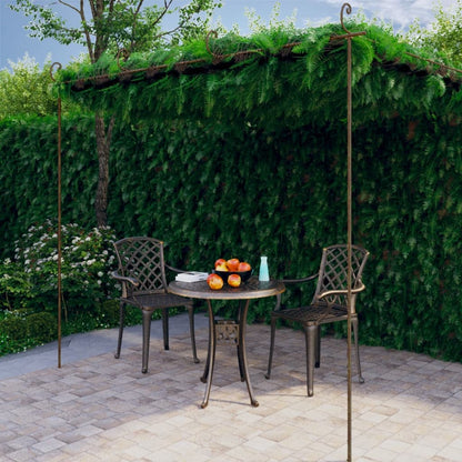 Tuinpergola 3X3X2,5 M Ijzer Antiekbruin