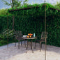 Tuinpergola 3X3X2,5 M Ijzer Antiekbruin