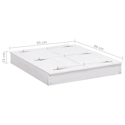 Zandbak 95X90X15 Cm Vurenhout