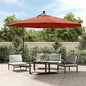 Zweefparasol Met Led En Stalen Paal