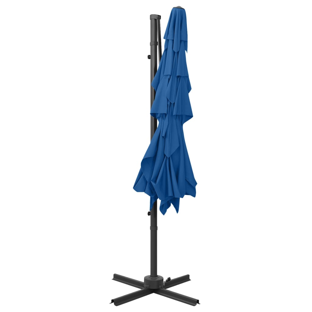 Parasol 4-Laags Met Aluminium Paal 250X250 Cm
