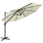Parasol 4-Laags Met Aluminium Paal 3X3 M