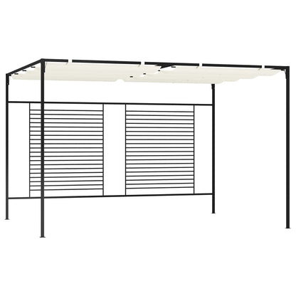 Prieel Met Uittrekbaar Dak 180 G/M² 4X3X2,3 M Kleurig