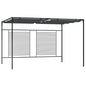 Prieel Met Uittrekbaar Dak 180 G/M² 4X3X2,3 M Kleurig