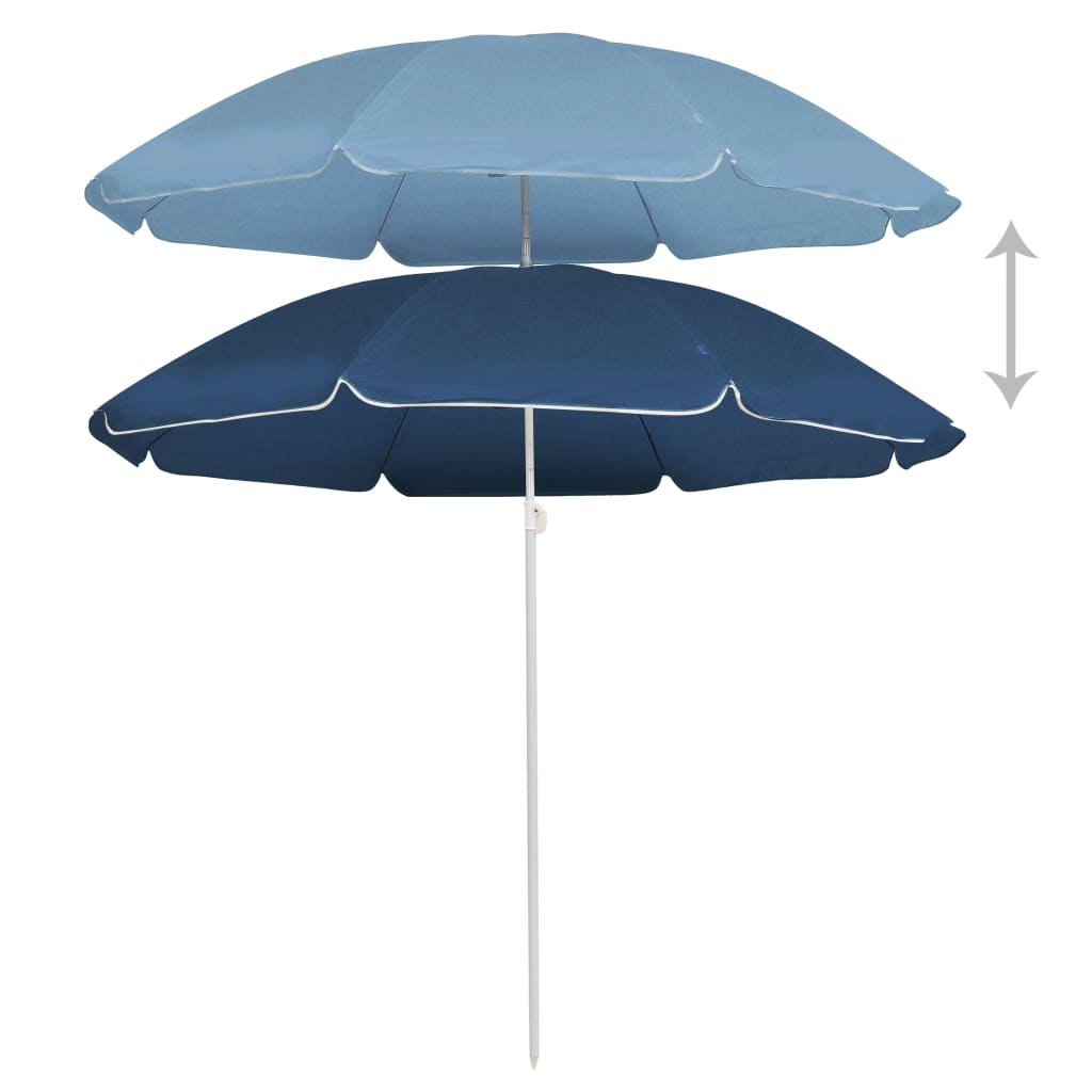 Parasol Met Stalen Paal 180 Cm