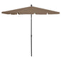 Parasol Met Paal 210X140 Cm