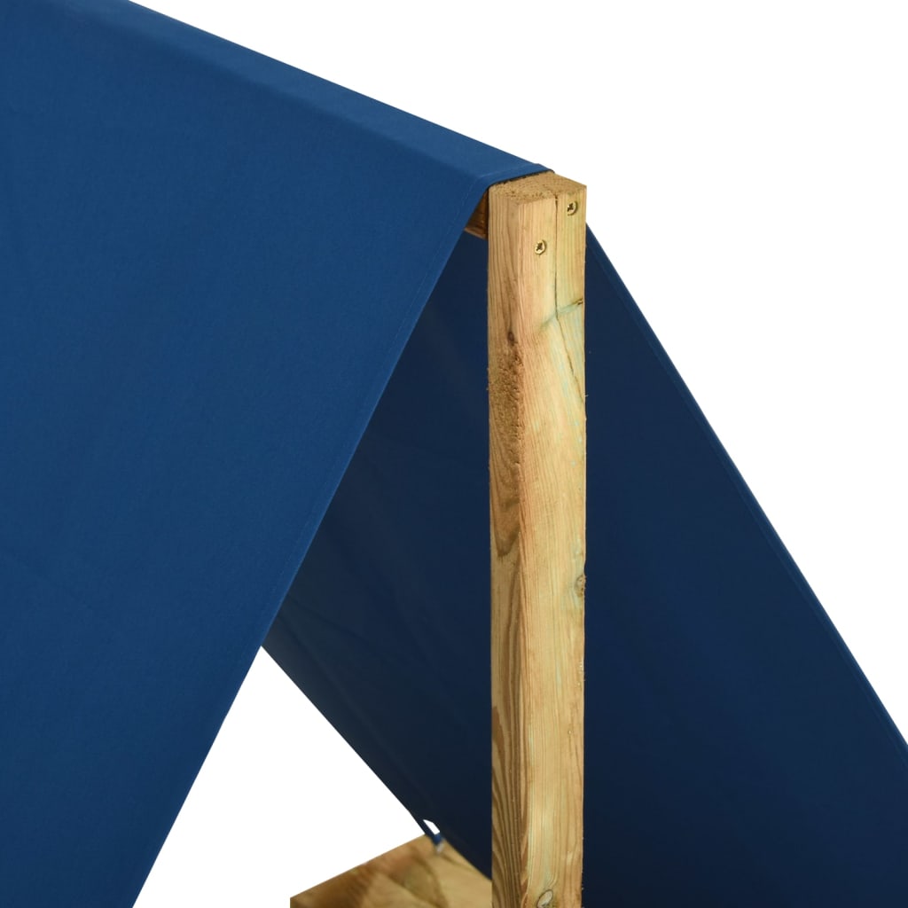 Zandbak Met Dak 80X60X97,5 Cm Geïmpregneerd Grenenhout