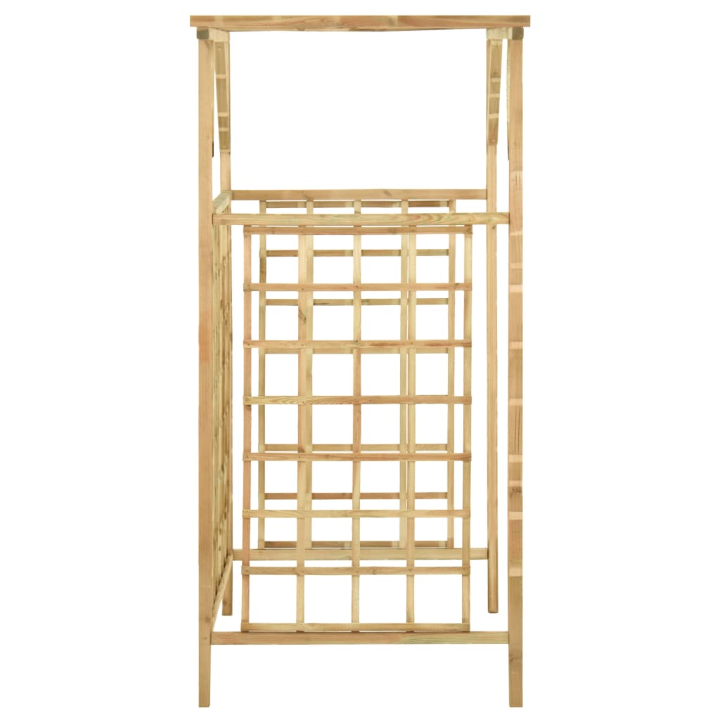 Pergola Voor 2 Containers Geïmpregneerd Grenenhout