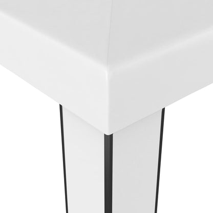 Prieel Met Dubbel Dak En Led-Lichtslinger 3X3 M